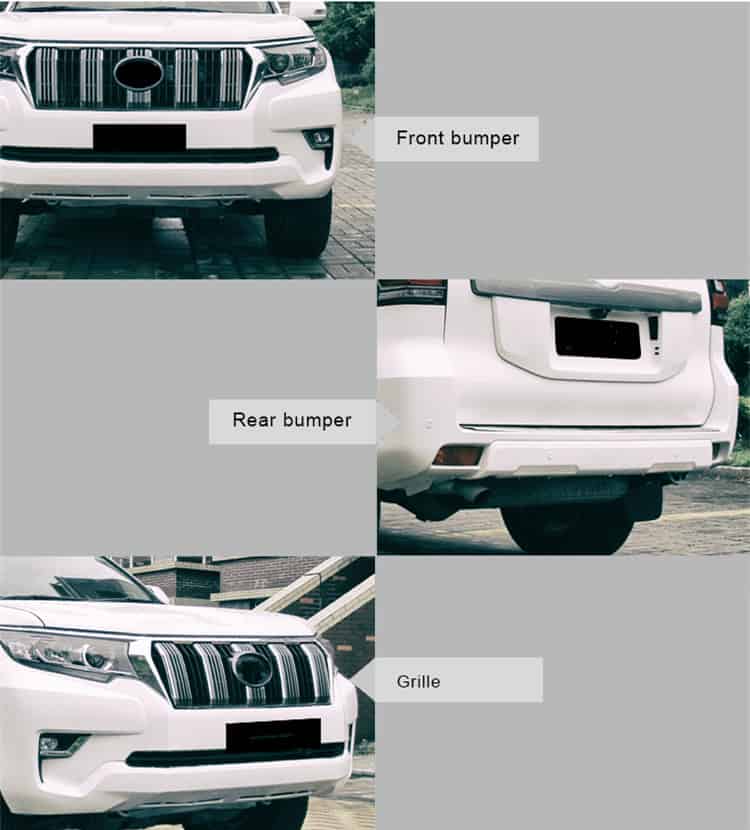 Details Of Prado Body Kits