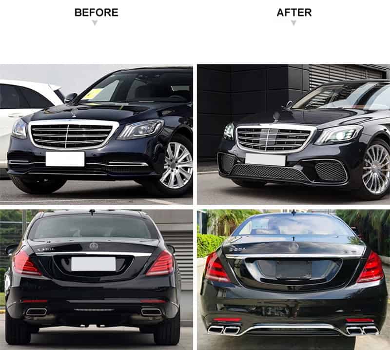 S Class W222 Update To S65 Body Kit (4)