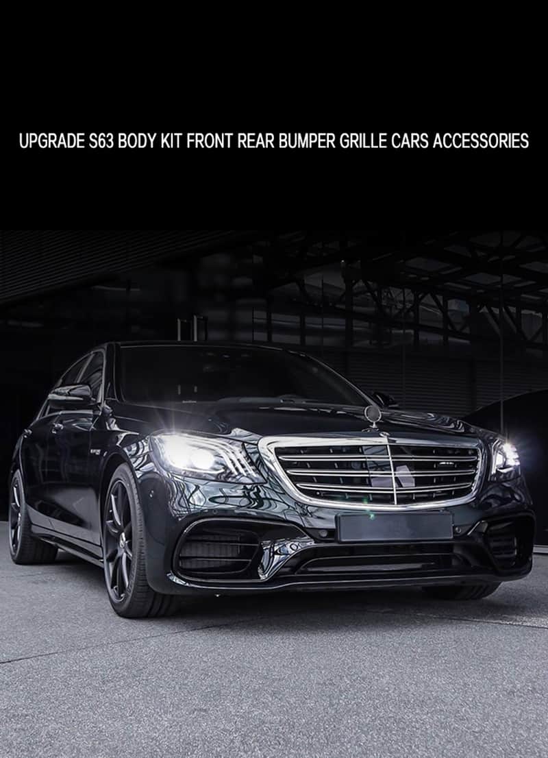 S Class W222 Up To New S63 Body Kits (11)