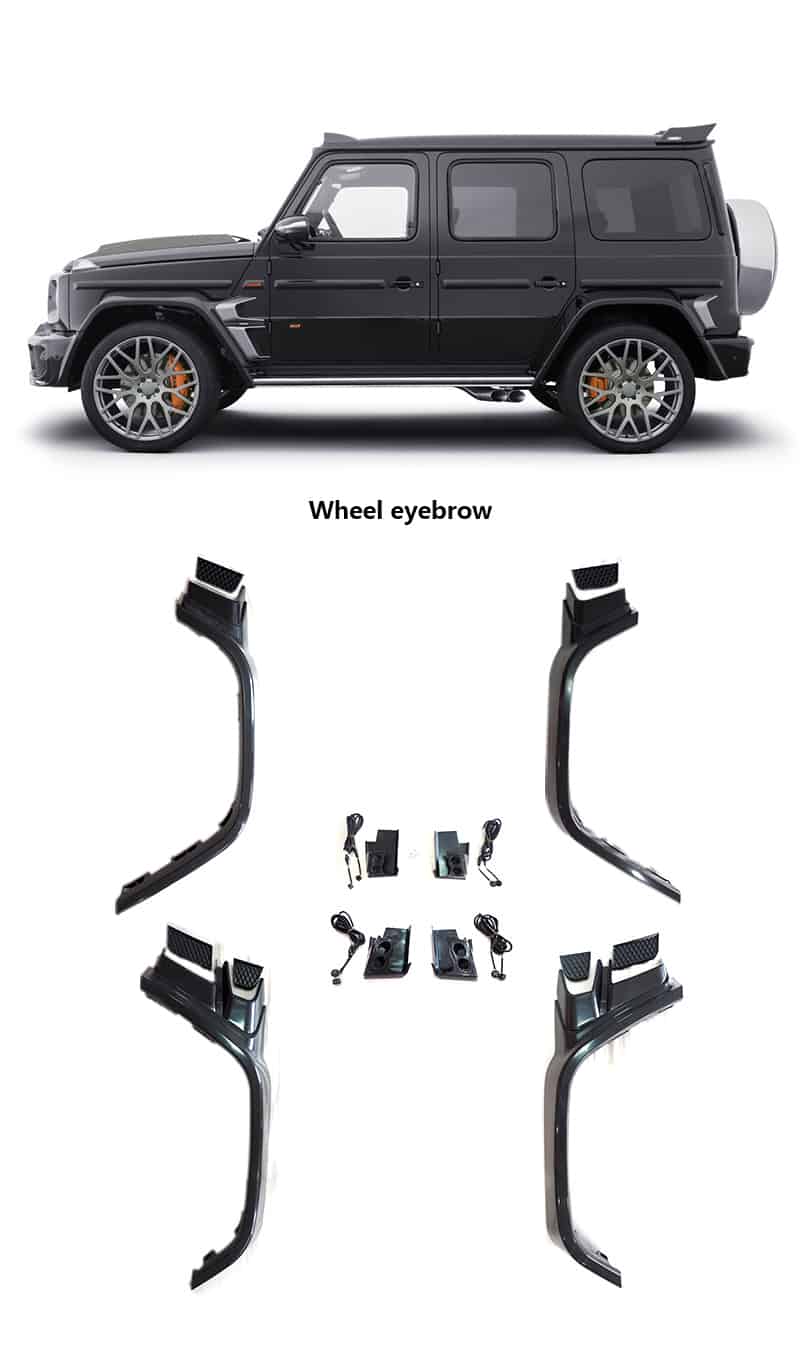 Upgrade B Style Wide Body Kit For G Class W464 G500 G63 (6)