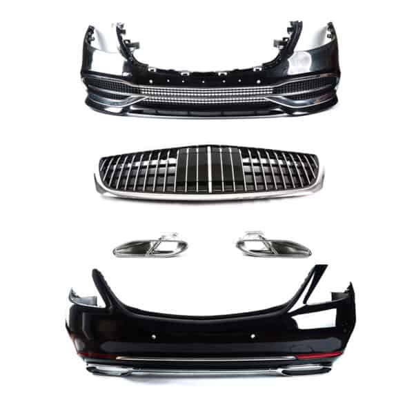 14 Up Mb S450 W222 Upgraded M Aybach Body Kit (2)