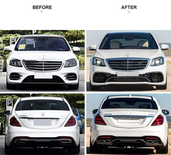 S Class W222 Up To New S63 Body Kits (1)