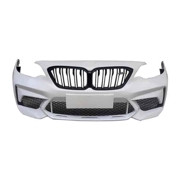 Upgrade M2c Body Kit Front Bumper For B Mw 1 Series F20 Lci (with No Paint) 2