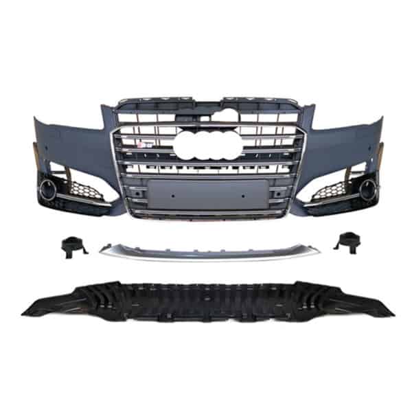 Upgrade S8 Front Bumper And Grille For A Udi A8 15 18 2