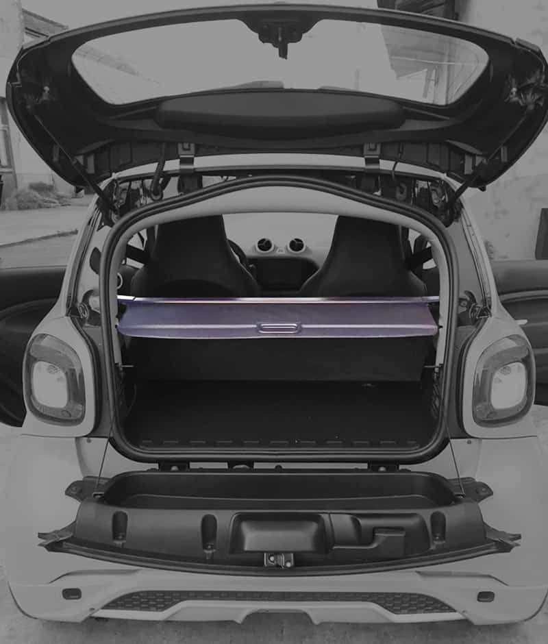 Trunk Curtain Cargo Cover For Smart Fortwo W453 (5)