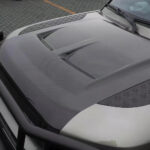 carbon fiber + aluminum alloy engine hood for defender 110 (3)