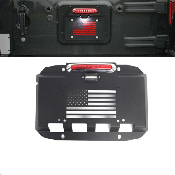 for jeep brake light license plate lamp