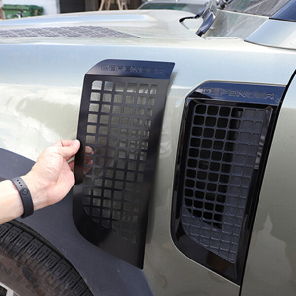 for defender guard leaf board air inlet net