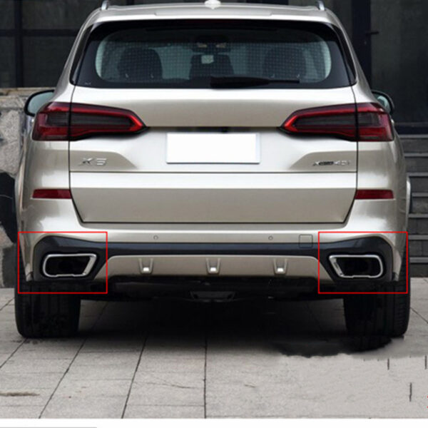 for bmw x5 tailpipe decoration