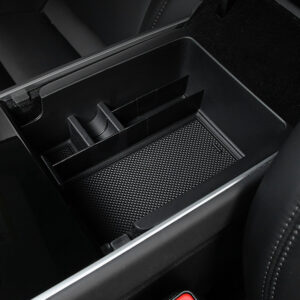 for tesla model 3 y armrest storage box